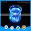 pineapple shape red green blue color light transparent LED light drink cup