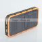 high capacity dual USB 20000mah universal solar power bank for smart phone