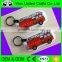 2017 new design souvenir keychain promotion gift led keychain