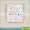 Framed Handmade Gold Leaf Buddha Wall Art For Home Decoration