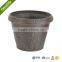 big morden plain coloful hotel cheap clay garden pot