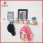 Natural Style Wall Mounted Shelf with Wood Birds Coat Hooks