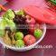 Wholesale big plastic salad bowl set with lid