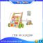 High quality cheap custom educational wooden toy colorful train for kids