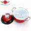 2016 Hot selling enamel industrial cooking pot/ biryani cooking pot set