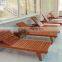 Hot sell New wood & plastic lounge chair Long chair