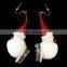 christmas handmade kids hanging earrings led