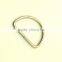 Nickel Finish Metal D Ring / Metal Hardware Ring / Steel Rings