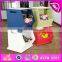 2016 wholesale hihg quality wooden kids toy organizer, fashion wooden kids toy organizer WJ278651