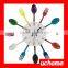 UCHOME Colorfull Wall Clock With Fork And Spoon
