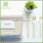 Eco-Friendly Disposable Green Wooden Cutlery Set