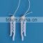 PLASTIC CLIP WITH RUBBER STRING 3.8cm plastic tooth clip