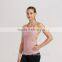 Wholesale Custom Made Girls Casual Fancy Yoga Stringer Tank Top Running Gym Singlets
