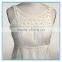 Summer Ladies White Lace Cotton Vest Maternity Clothing With Back Tie