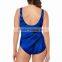 Solid One Piece Over Plus Size Swimsuit Custom 82% Polyester 18% Spandex Well Stretchy Bodysuit Partially Lined Soft Cup Swim