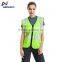 LED high visibility reflective traffic vest for adult night working