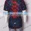Hot selling fashionable men's cycling clothing 100%polyester sublimation short sleeve cycling Jersey