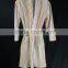 100% cotton terry bathrobe