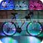 New Waterproof 20 Led Lamp Bike Bicycle Wheel Light + Rear Safety Flashlight