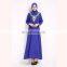 customize wholesale muslim women long sleeve Dubai dress maxi abaya islamic women vintage dress clothing robe