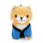 LOW MOQ Cute Plush Husky Dog Keychain With Bandanas Custom LOGO Stuffed Animal Soft Plush Keychain Dog