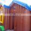 New design customized inflatable house/woden cabin tent