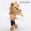 Customized plush wolf cartoon plush toys