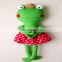 the Frog Plush Toy Sewing Pattern ,Froggy soft toy big eyes promotionThe Princess Frog Handmade stuffed toy doll for children