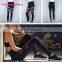 Custom Logo 87%Nylon 13% Pandex Wholesale Sports Apparel Fitness Leggings Yoga Gym Capri Tights