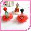 Good Quality Christmas Gifts Cute Cartoon Christmas Hats Shape Hair Pin