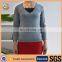 Women knitted factory cashmere sweater v neck