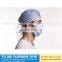 3ply face mask tie on ,non woven colourful face mask ,disposable medical face mask