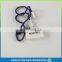 custom private clear plastic brand name logo cheap seal tag for clothing
