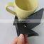 Factory wholesale factory two-side pvc glass coasters