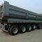 Aggregate 45cbm 80 Tons 4 Axles U-Shape Dump Truck Trailers /Tipper Semi Trailer