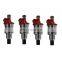 4x Fuel Injector For Mazda B2600 MPV 2.6L High Impedance Flow Match G609-13-250