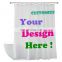 Hot Sale Custom Design Digital Print Polyester Fabric Shower Curtains with Lead Weight Bottom