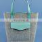 cusotomize size and color oem eco friendly felt tote handle bag travel