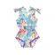 Girl Bow-tie Pom Pom Romper Jumpsuit Baby Bubble Romper