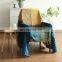 RAWHOUSE wholesale price chenille blanket throws retro woven blanket with tassel