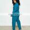 2020 Autumn Customize Women's Plus Size Pocket Jumpsuit Casual Rompers Buttons Loose Overalls