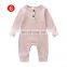 Newborn Infant Cotton Long Sleeve Romper Boy Girls Knitting Jumpsuit Clothes Solid Color Winter Cute Lovely 0-18M