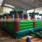 Huge Tropical Dinosaur inflatable bouncy castle slide , inflatable amusement park for kids