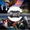 Trade assurance customized high power spot head torch waterproof USB rechargeable led headlamp with sensor