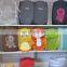 foldable double colors high quality laundry hamper/ collapsible storage basket/pop up laundry basket