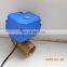 with manual operation brass ss304 12v 220v CR01 female BSP NPT CWX-25S 5v cr05 24v motorized ball valve