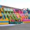 Robot Theme Inflatable Castle Slide Commercial Big Outdoor Trampoline Bouncer Dry Slides For Kids Children