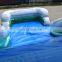 Palm Tree Inflatable Commercial Water Slide Obstacle Course Bounce House With Pool