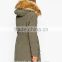 Hot sale cotton militery color ful colloar winter coat wholesale