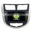 Quad Core Android Car Dvd Player for Hyundai Verna/Solaris With Car Gps Car Auido, BT,video